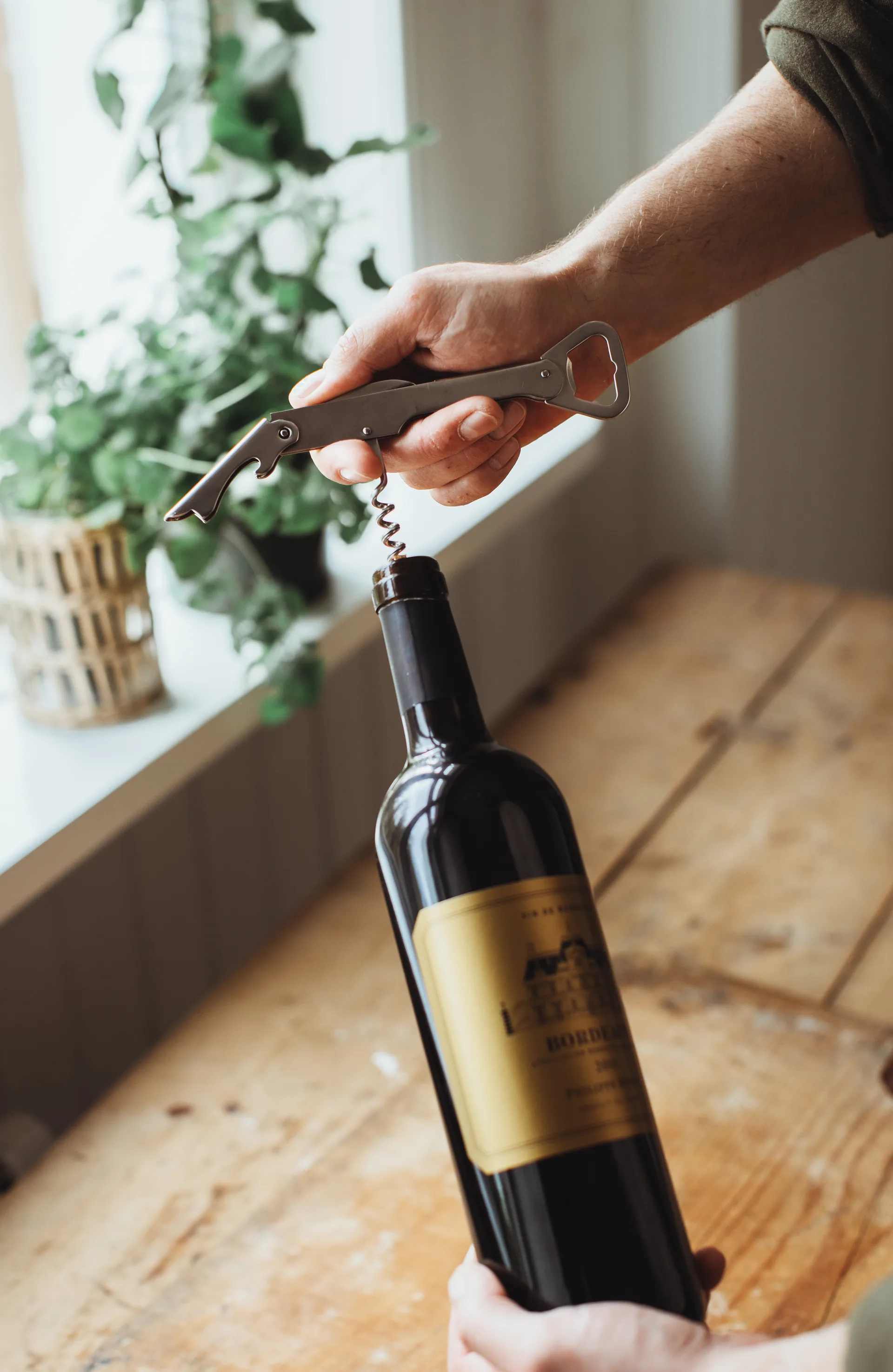 Varda Wein- & Kapselöffner 14,5 cm, Edelstahl Dorre