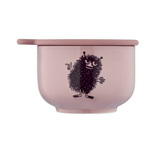 Dsignhouse x Moomin Mumin Schüssel mit Deckel Ø7 cm Rosa
