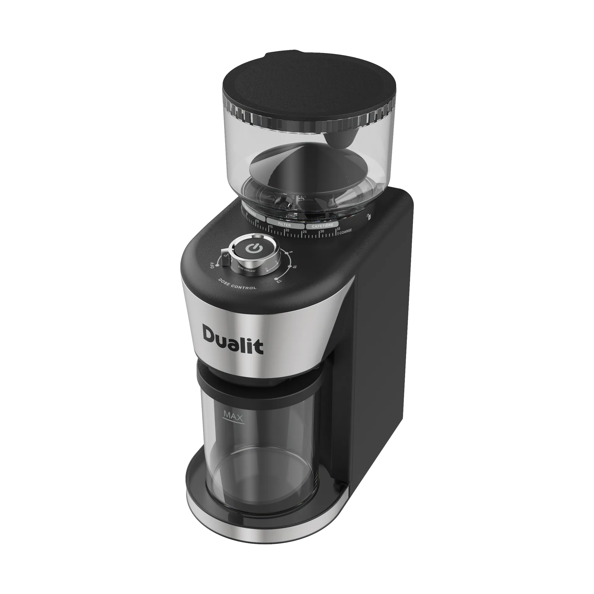 Dualit Kaffeemühle 31 cm, Schwarz Dualit