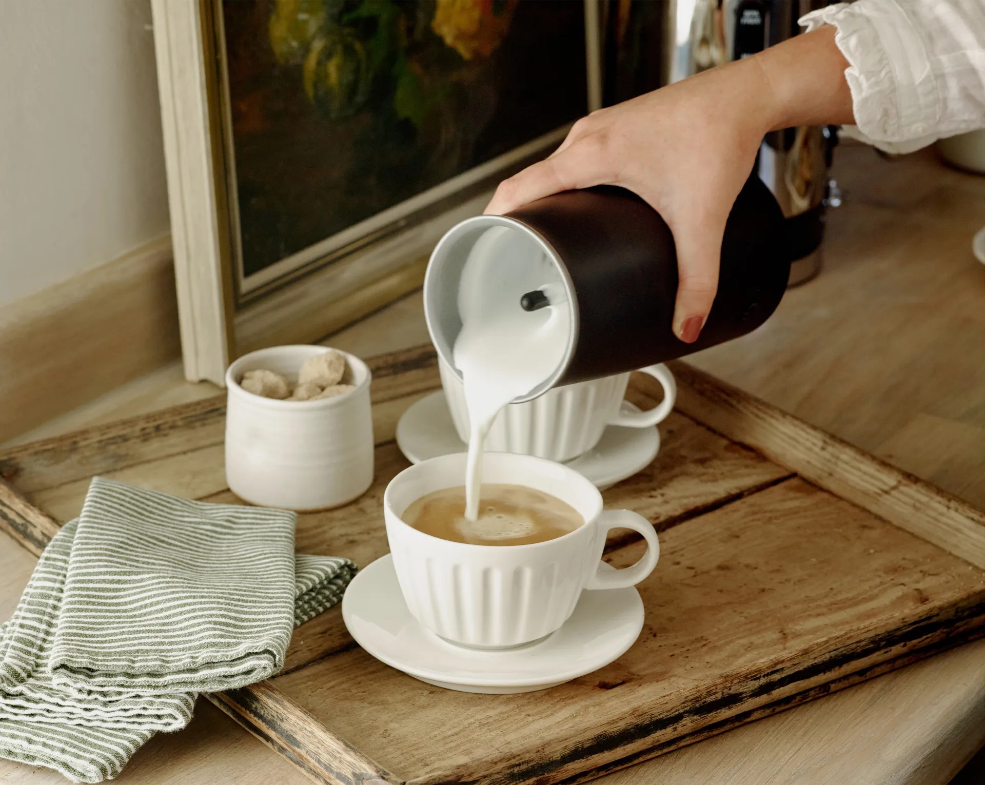 Dualit Milchaufschäumer mit Schokoladenfunktion 20,5 cm, Schwarz Dualit