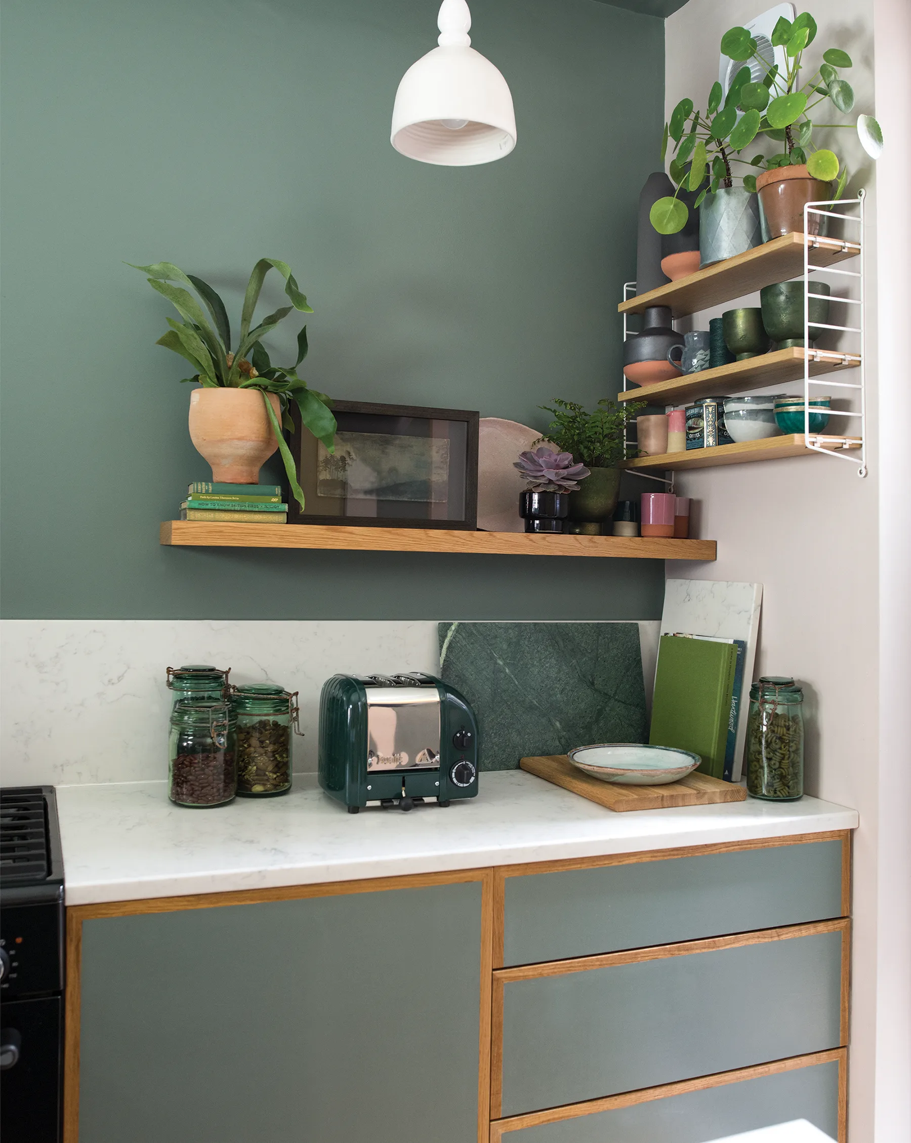 Toaster Classic 2 Scheiben, Dunkelgrün Dualit