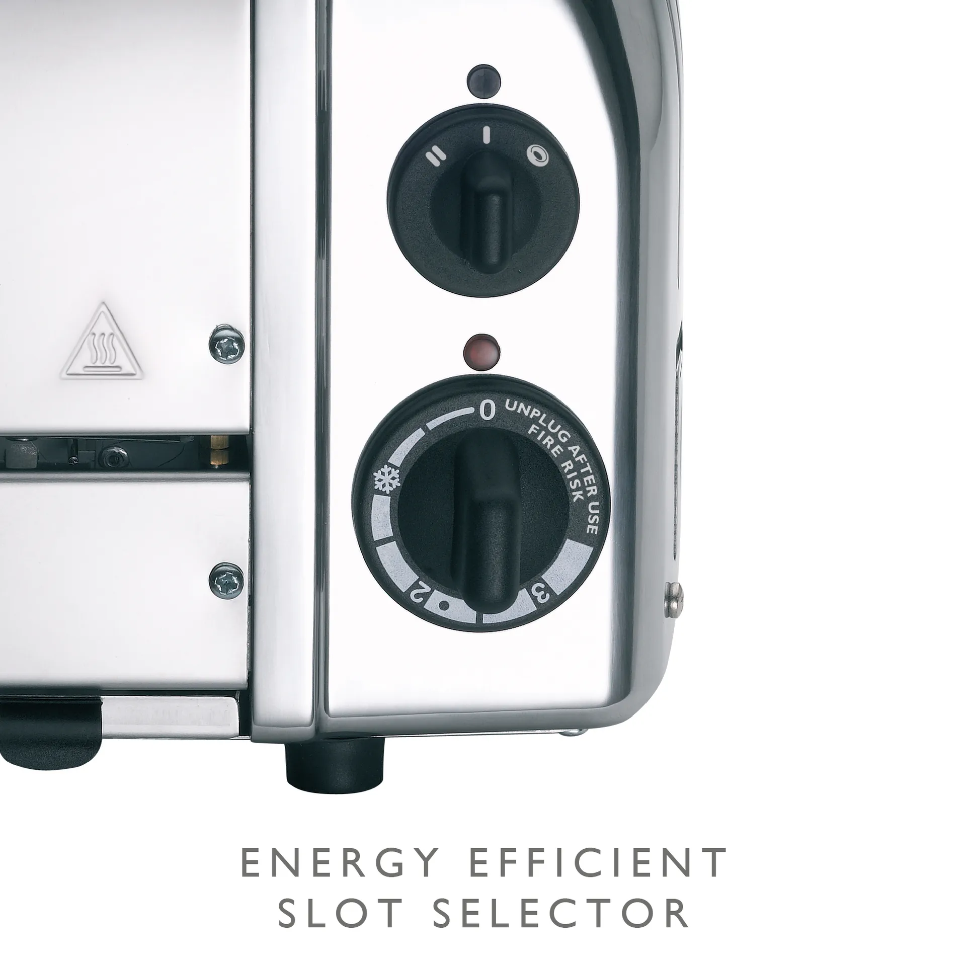 Toaster Classic 2 Scheiben, Edelstahl Dualit