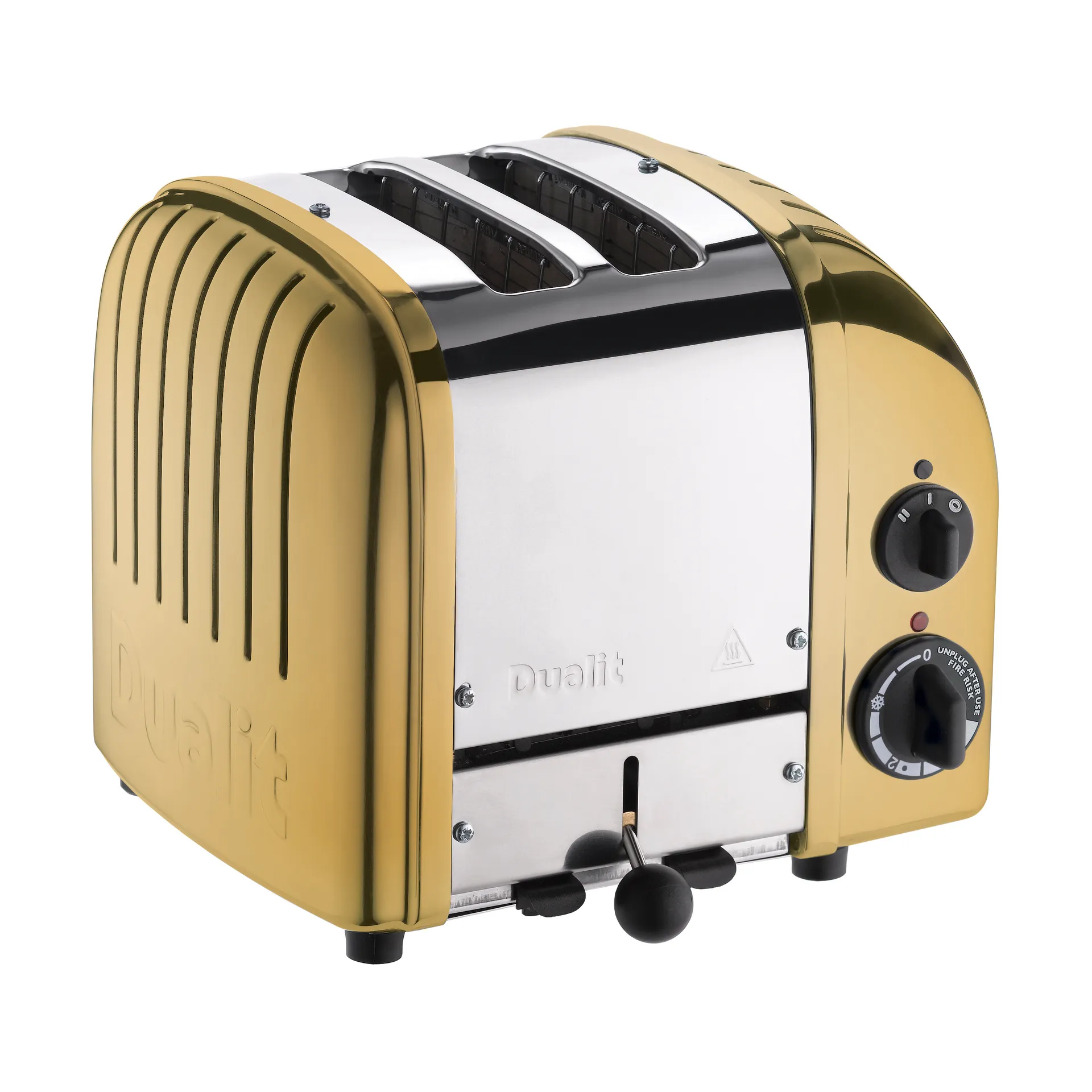 Toaster Classic 2 Scheiben, Messing Dualit