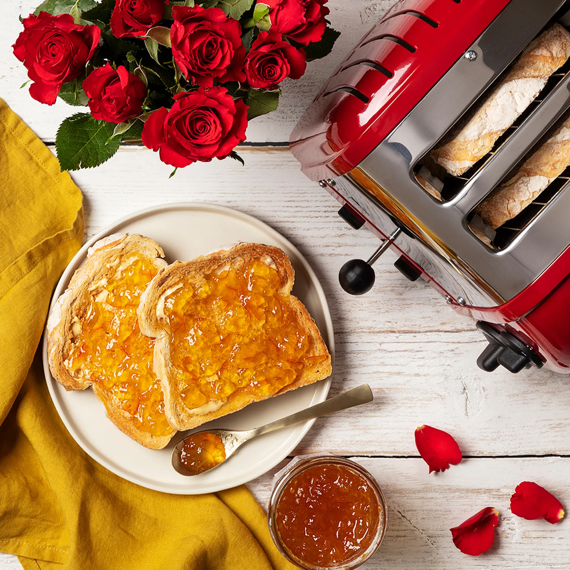 Toaster Classic 2 Scheiben, Rot Dualit