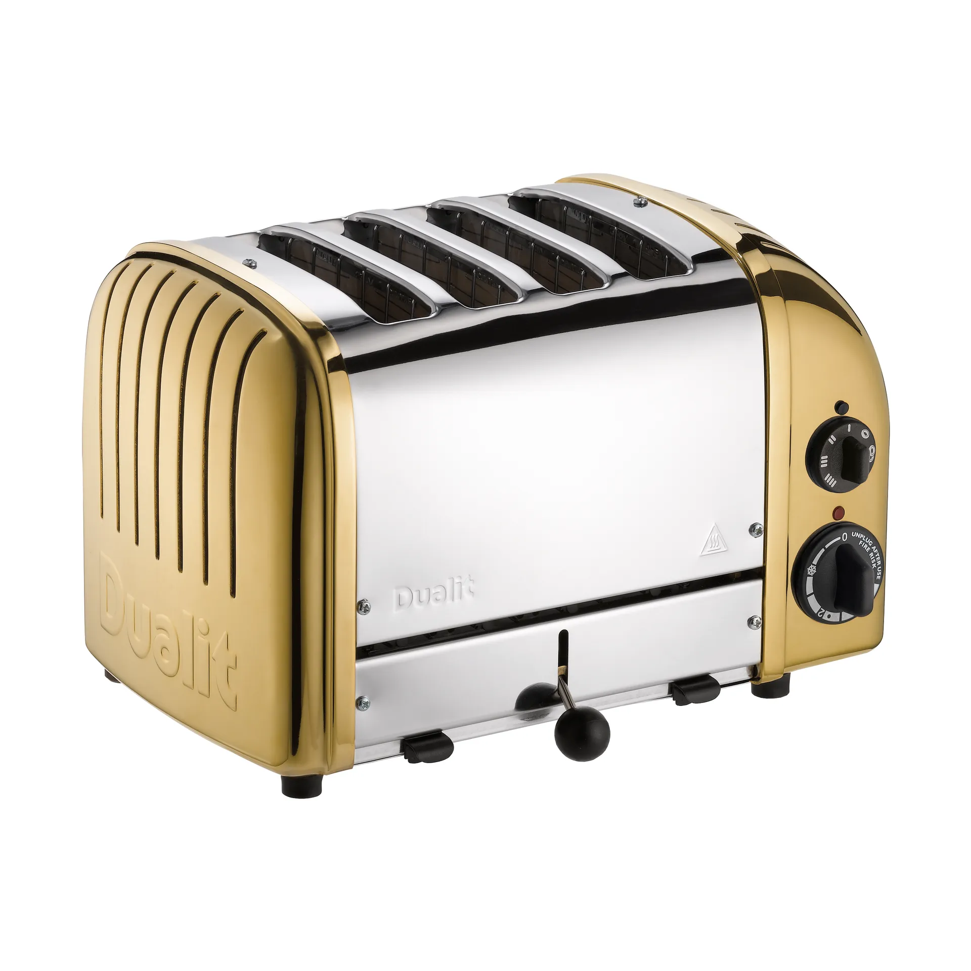 Toaster Classic 4 Scheiben, Messing Dualit