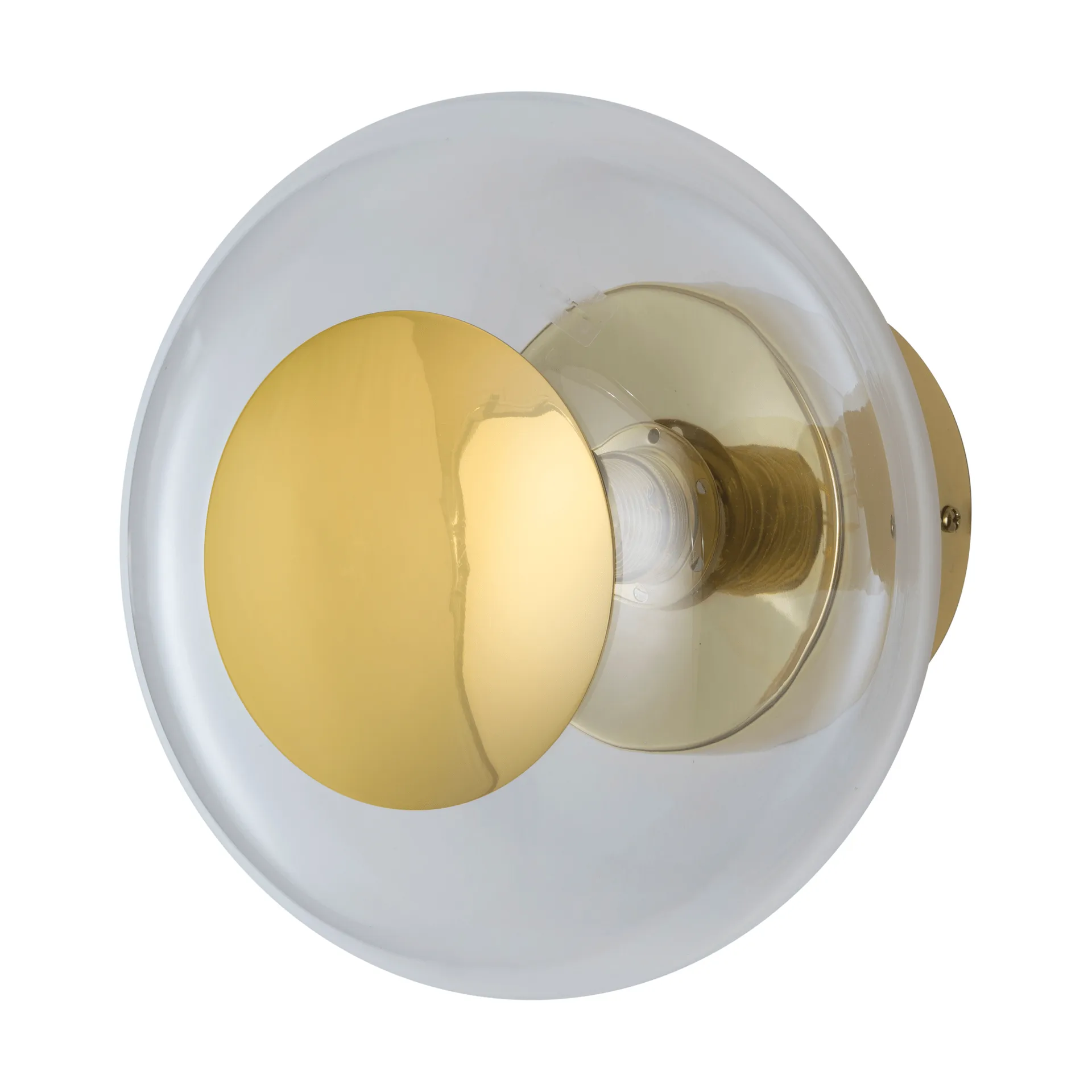 Horizon surface Wandleuchte, Clear, Ø21 cm EBB & FLOW