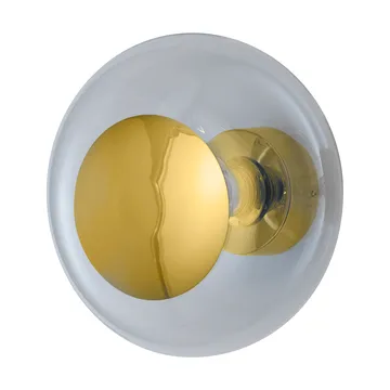 Horizon surface Wandleuchte - Clear-shiny gold, Ø29 cm - EBB & FLOW