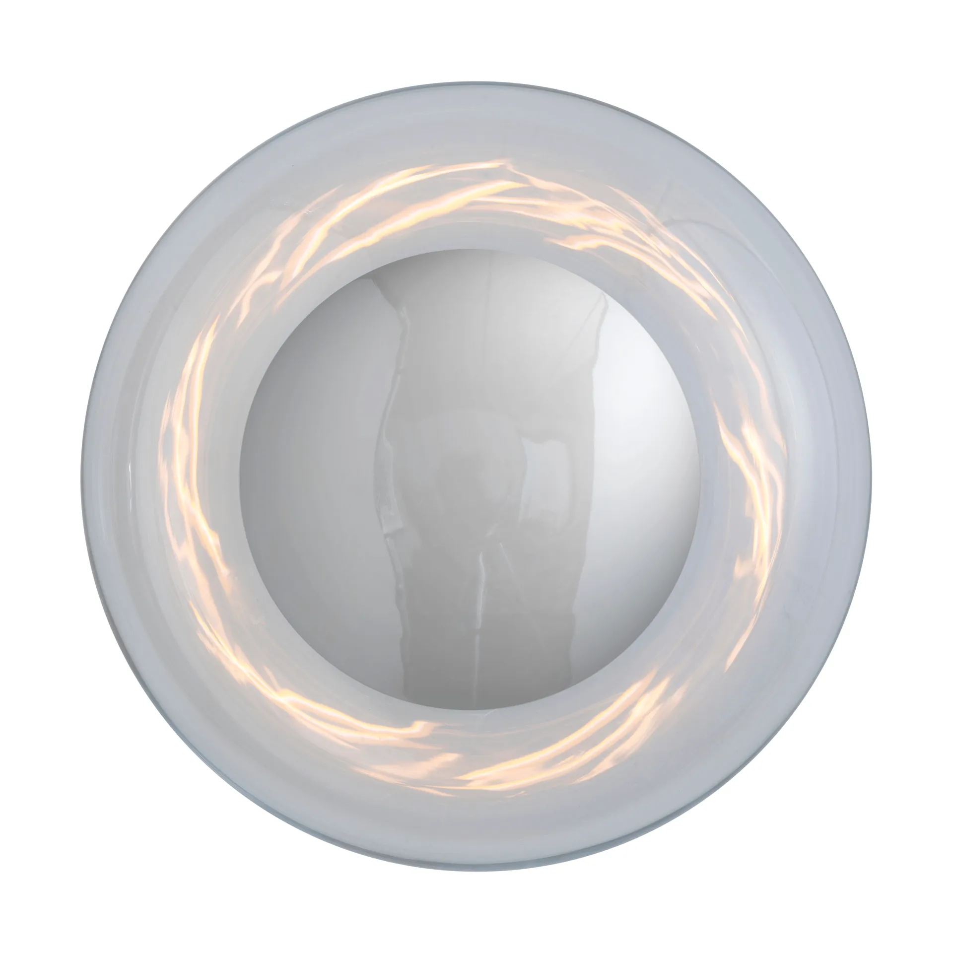 Horizon surface Wandleuchte, Clear-silver, Ø29 cm EBB & FLOW
