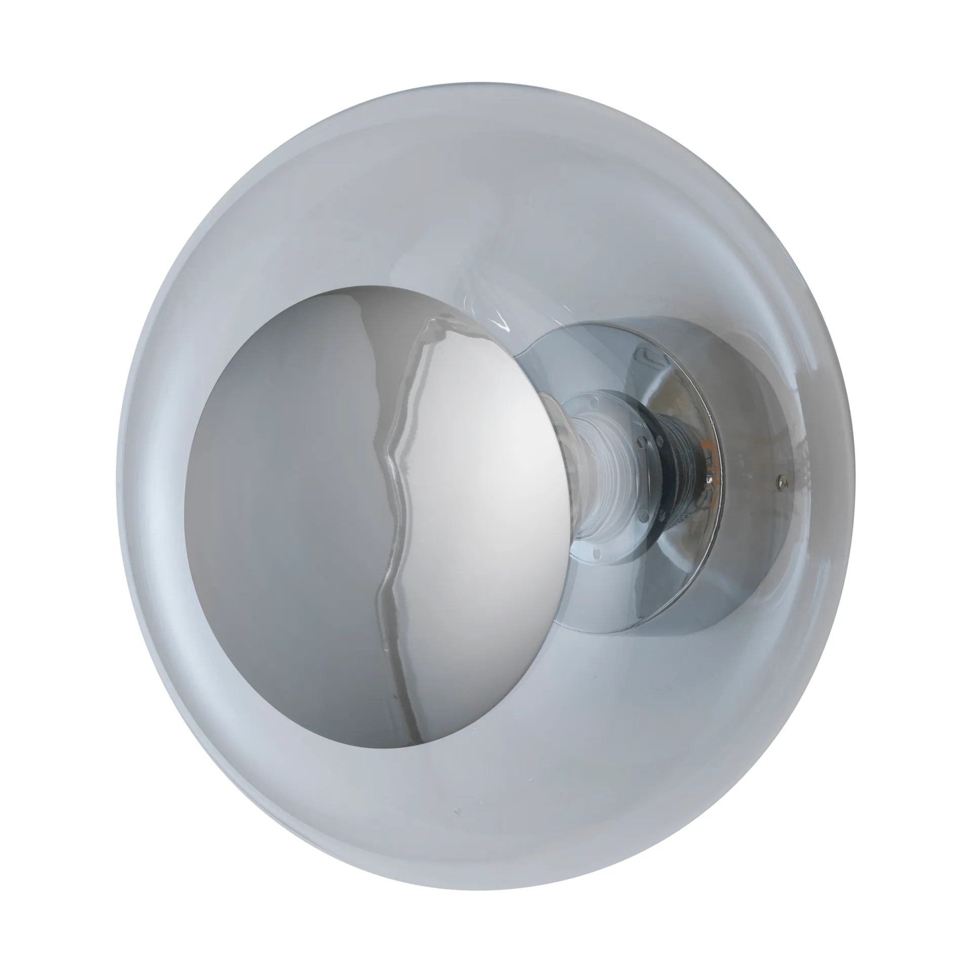 Horizon surface Wandleuchte, Clear-silver, Ø29 cm EBB & FLOW