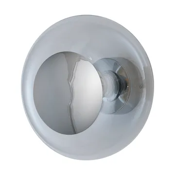 Horizon surface Wandleuchte - Clear-silver, Ø29 cm - EBB & FLOW