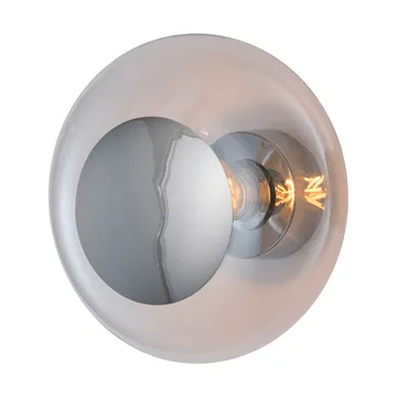 Horizon surface Wandleuchte - Clear-silver, Ø29 cm - EBB & FLOW