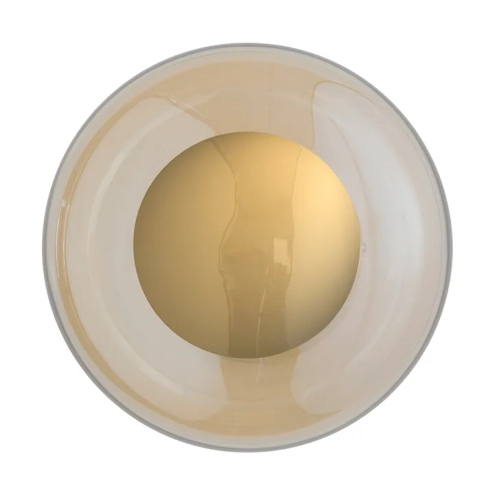 Horizon surface Wandleuchte - Golden smoke, Ø21 cm - EBB & FLOW