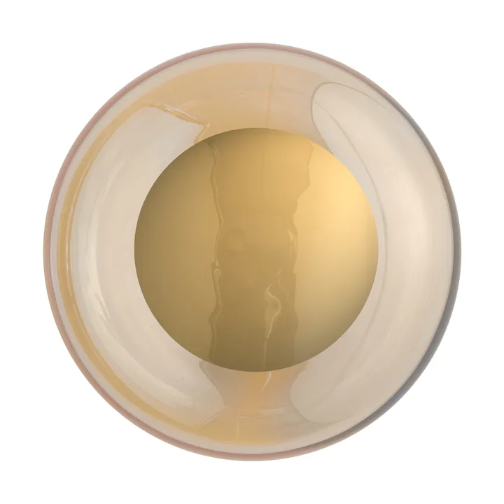 Horizon surface Wandleuchte - Golden smoke, Ø29 cm - EBB & FLOW