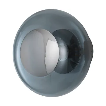 Horizon surface Wandleuchte - Smokey grey, Ø21 cm - EBB & FLOW