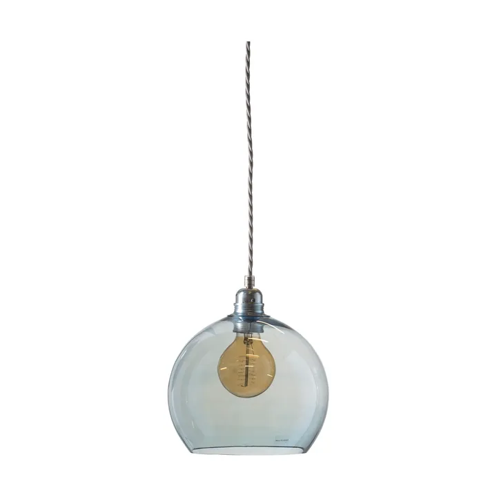 Rowan Pendelleuchte M Ø 22cm - Topaz blue - EBB & FLOW