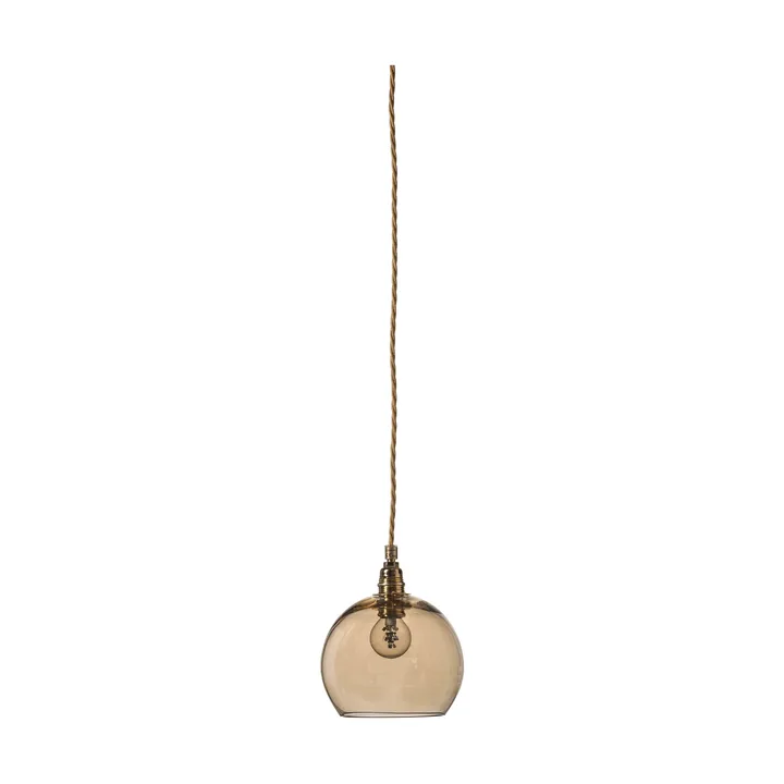 Rowan Pendelleuchte S Ø 15,5cm - Golden smoke - EBB & FLOW