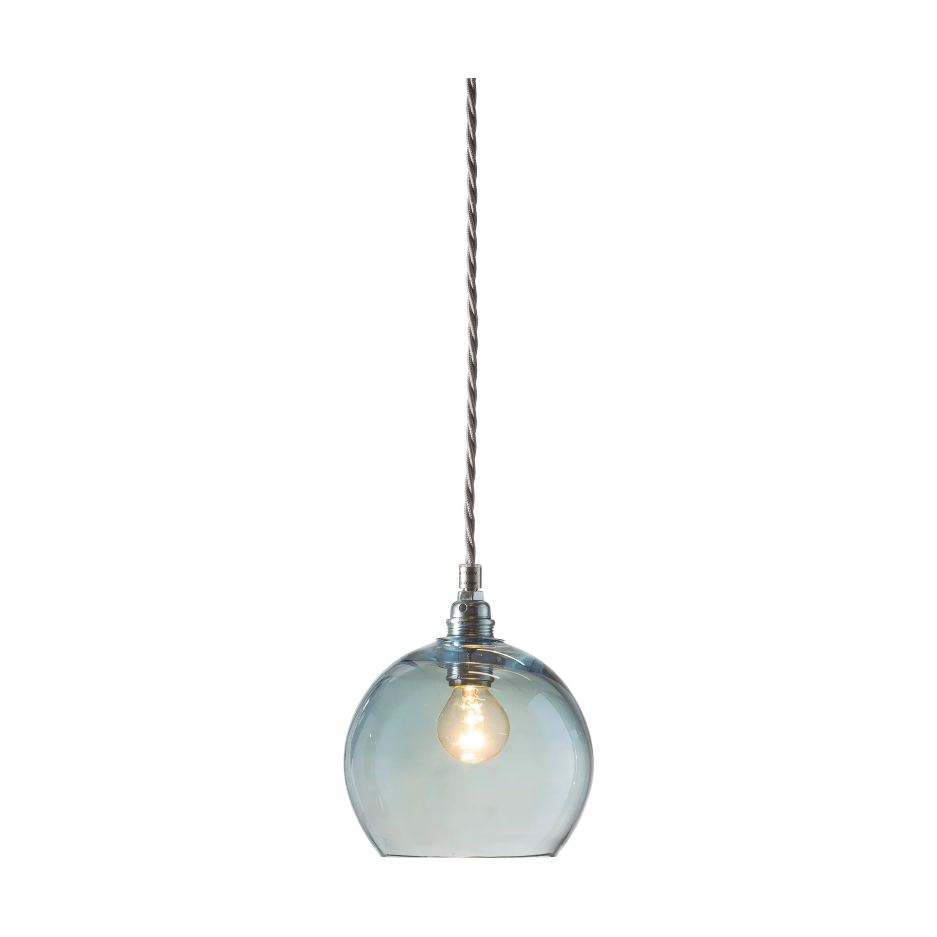 Rowan Pendelleuchte S Ø 15,5cm, Topaz blue EBB & FLOW