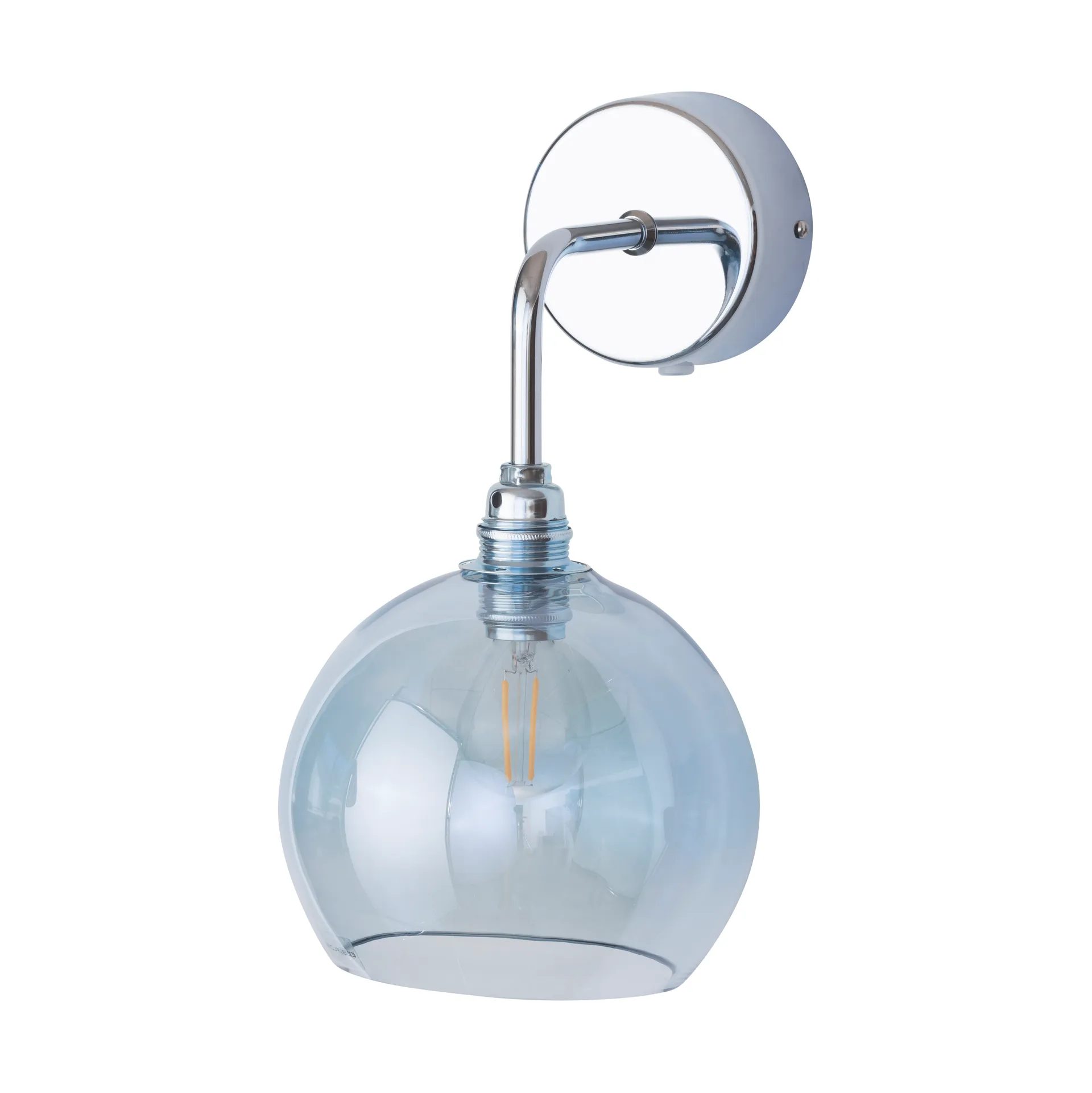 Rowan Wandleuchte, Topaz blue EBB & FLOW