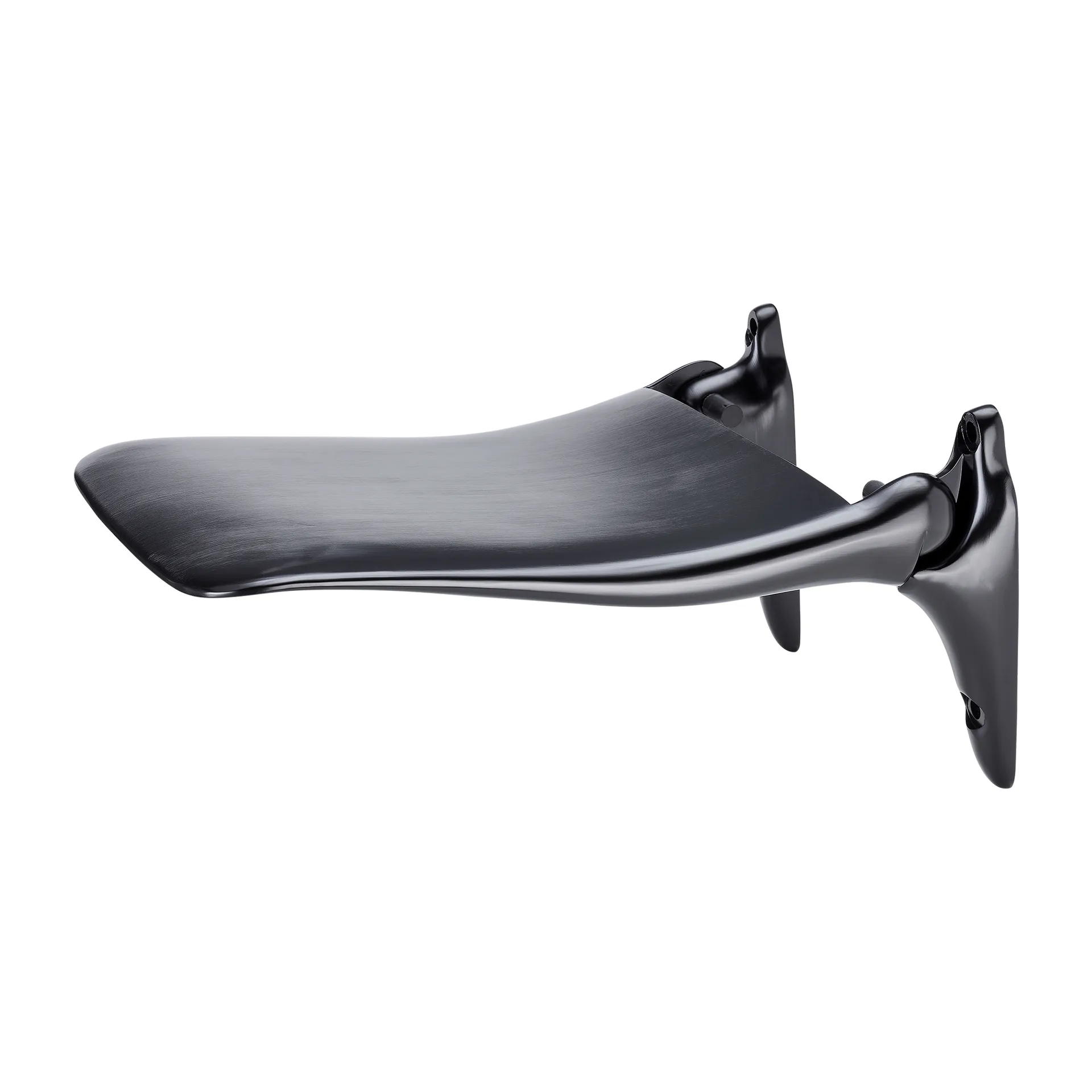 Edblad Wandstuhl matt, Aluminium schwarz lackiert Edblad
