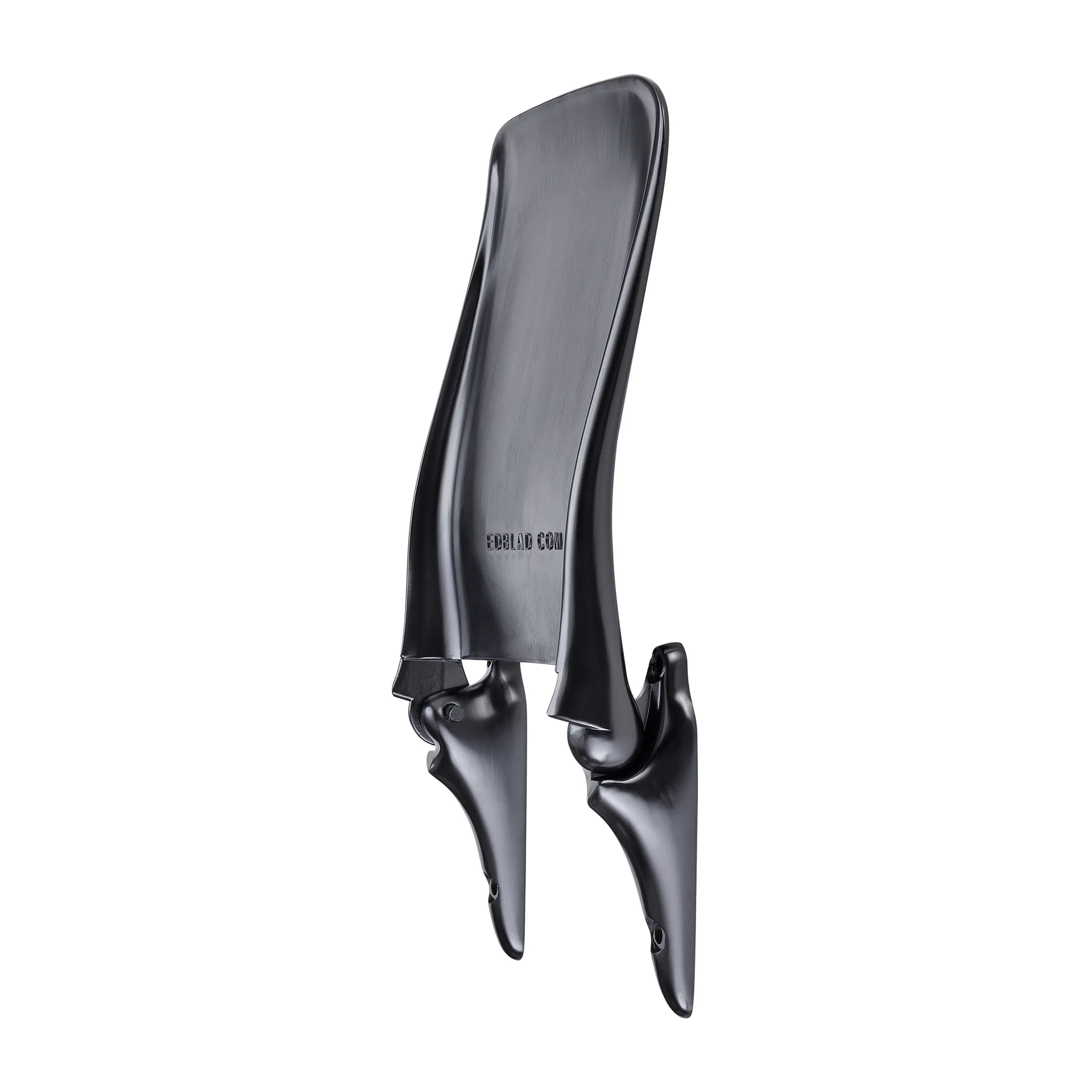 Edblad Wandstuhl matt, Aluminium schwarz lackiert Edblad