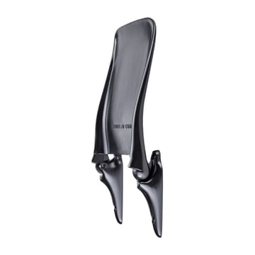 Edblad Wandstuhl matt - Aluminium schwarz lackiert - Edblad