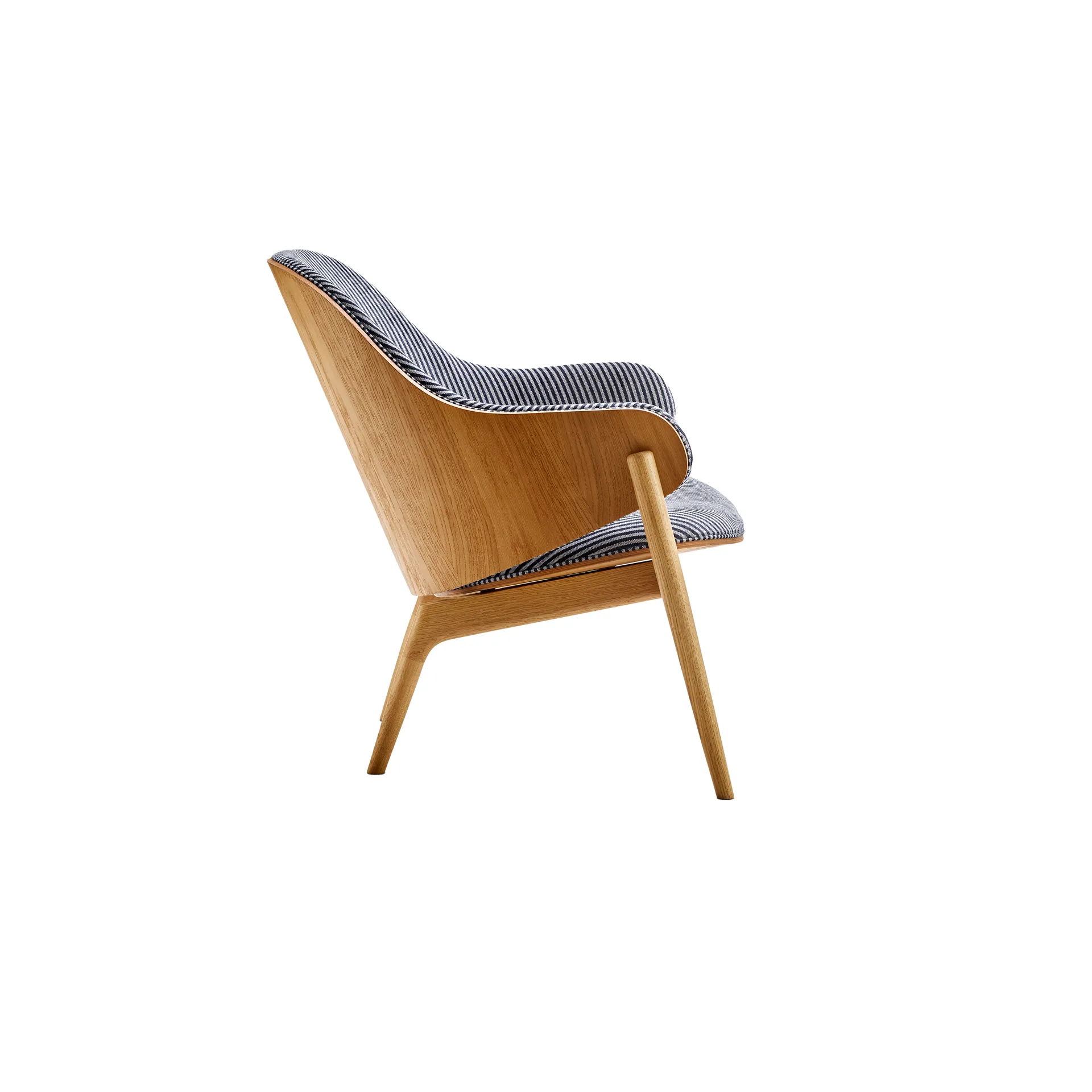 Alba Sessel hoch frontseitig bezogen, Geölte Eiche-path 01 Eilersen