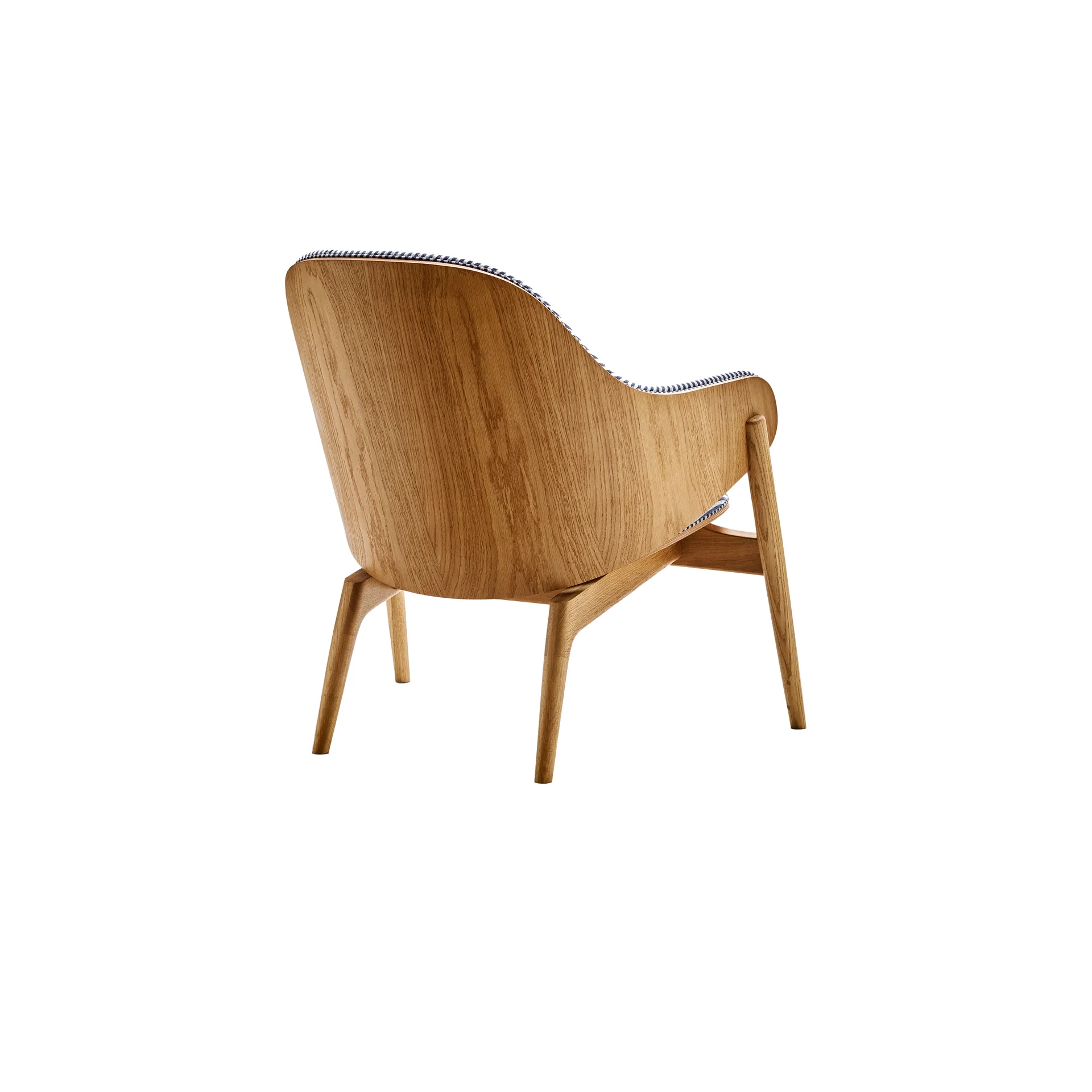 Alba Sessel hoch frontseitig bezogen, Geölte Eiche-path 01 Eilersen