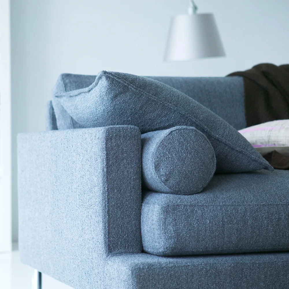 Great lift 3-sitziges Sofa, Stoff Tangent 37 Beige, Chrombeine Eilersen