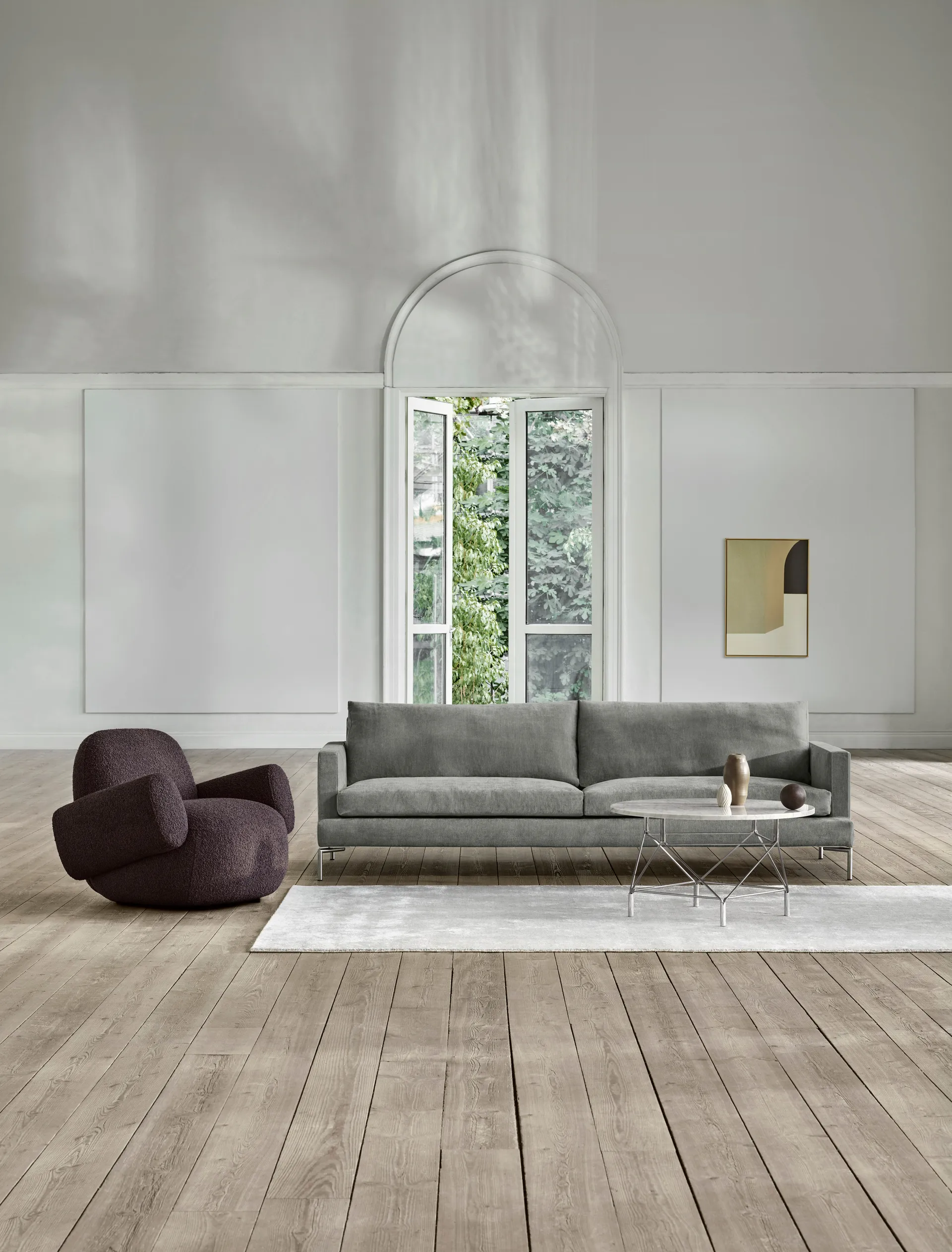 Havana Sessel mit 2 Armlehnen, Curl 09 Eilersen