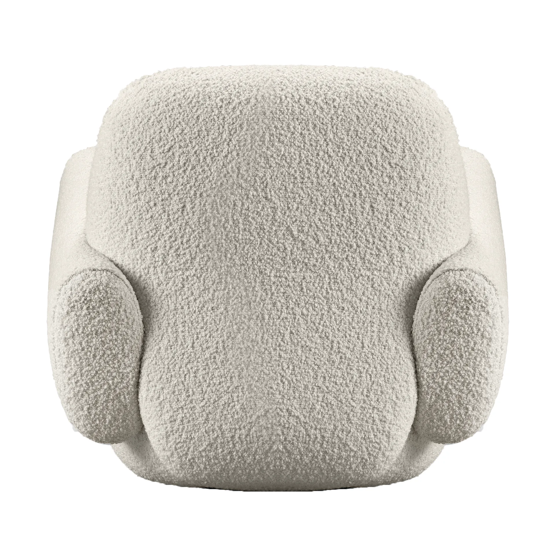 Havana Sessel mit 2 Armlehnen, Curl 20 offwhite Eilersen