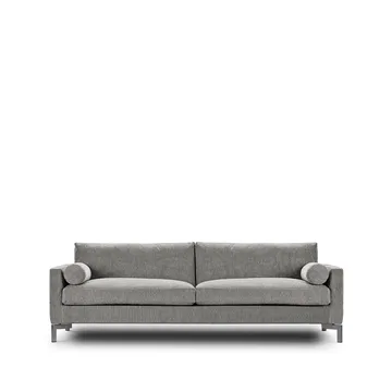 Lift Sofa 240 cm - Bakar 47 hellgrau-Daunentopper-Stahlbeine - Eilersen