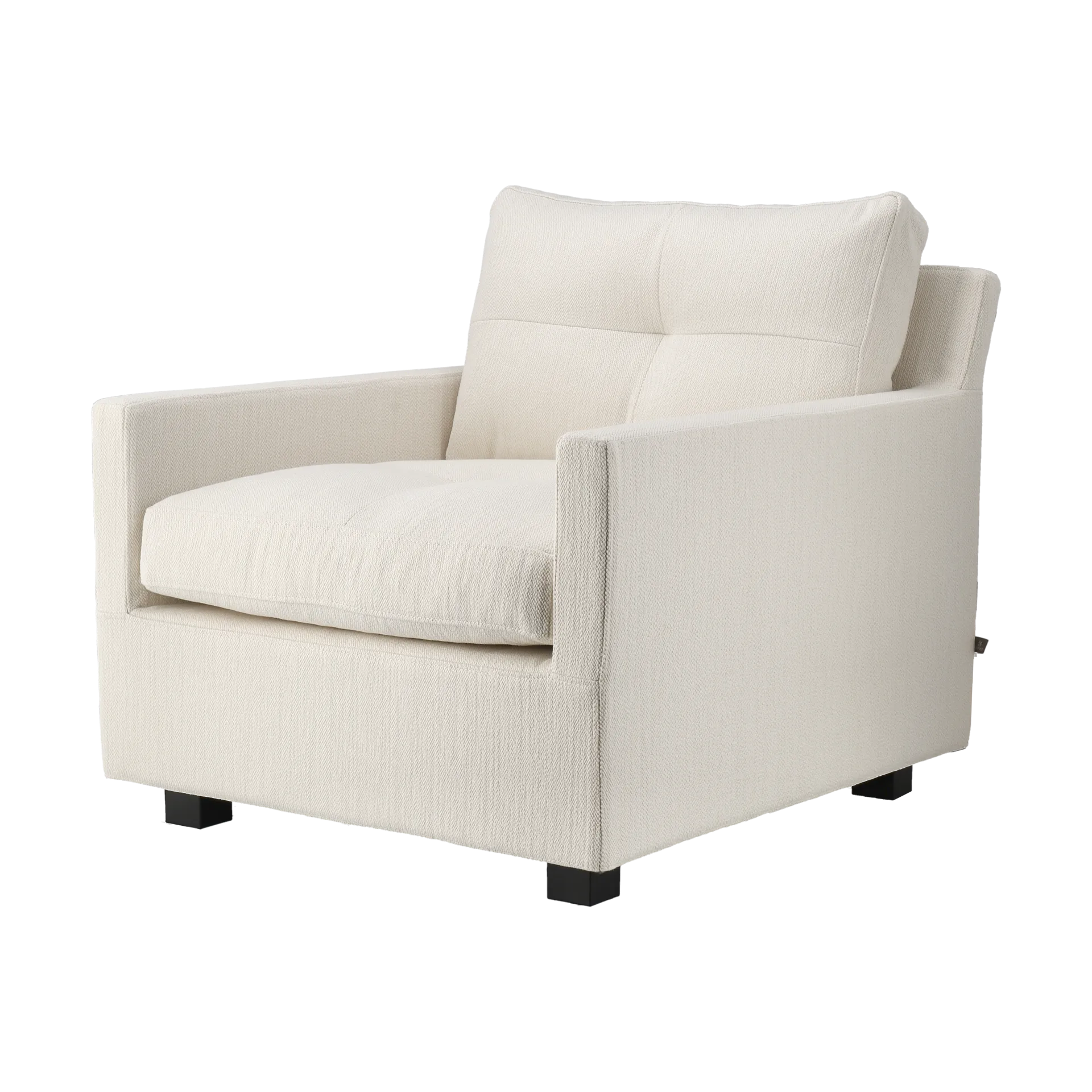 Nun Sessel, Gravel 20 mit Ziernaht Eilersen