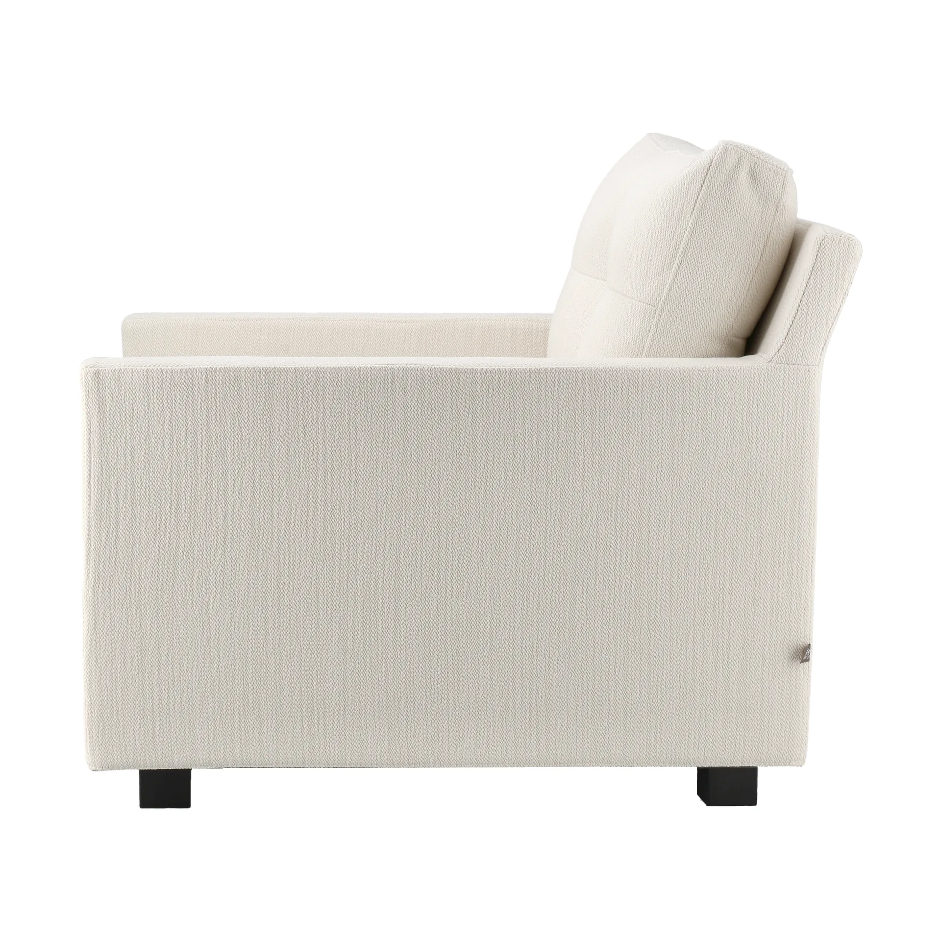 Nun Sessel, Gravel 20 mit Ziernaht Eilersen