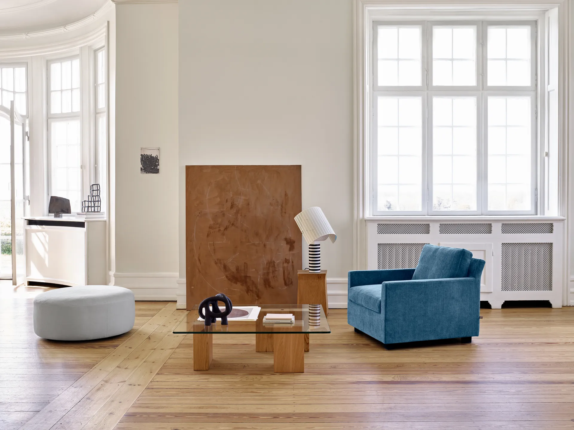 Nun Sessel, Gravel 20 ohne Ziernaht Eilersen