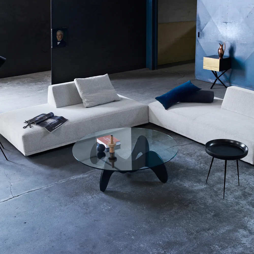 Playground Sofa, Stoff Bakar 47 hellgrau Eilersen