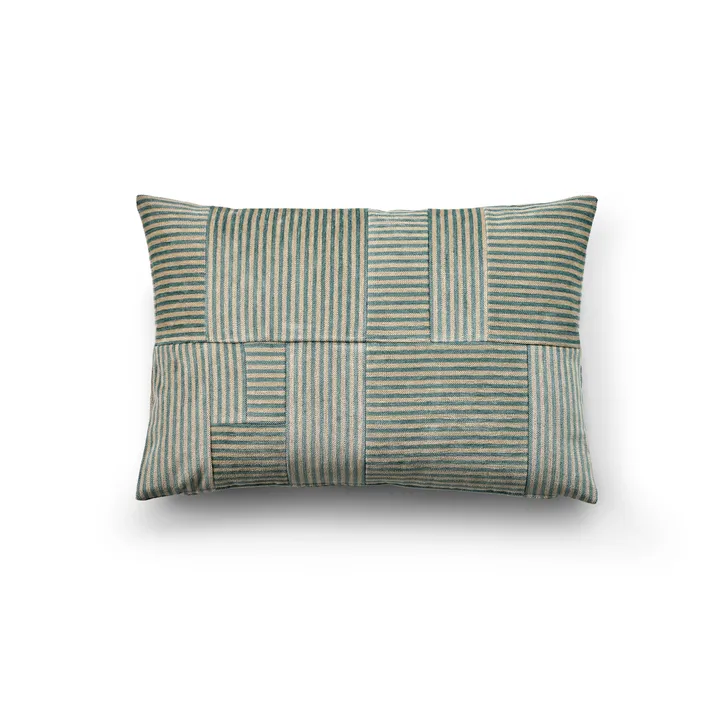 Pyjamas Design 5 Kissen 40x60 cm - Off white-türkis - Eilersen