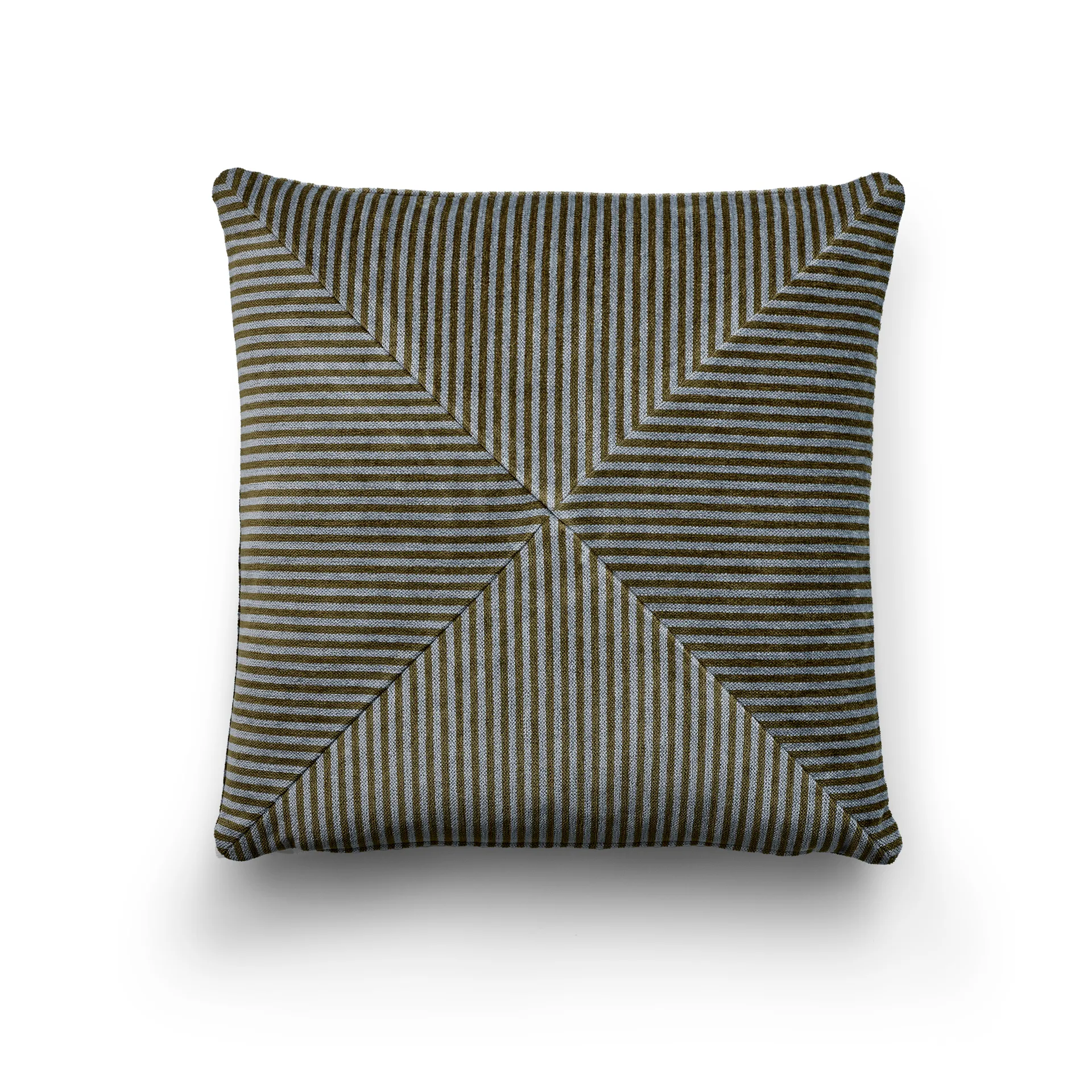 Pyjamas Design 8 Kissen 50x50 cm, Grün-Beige Eilersen