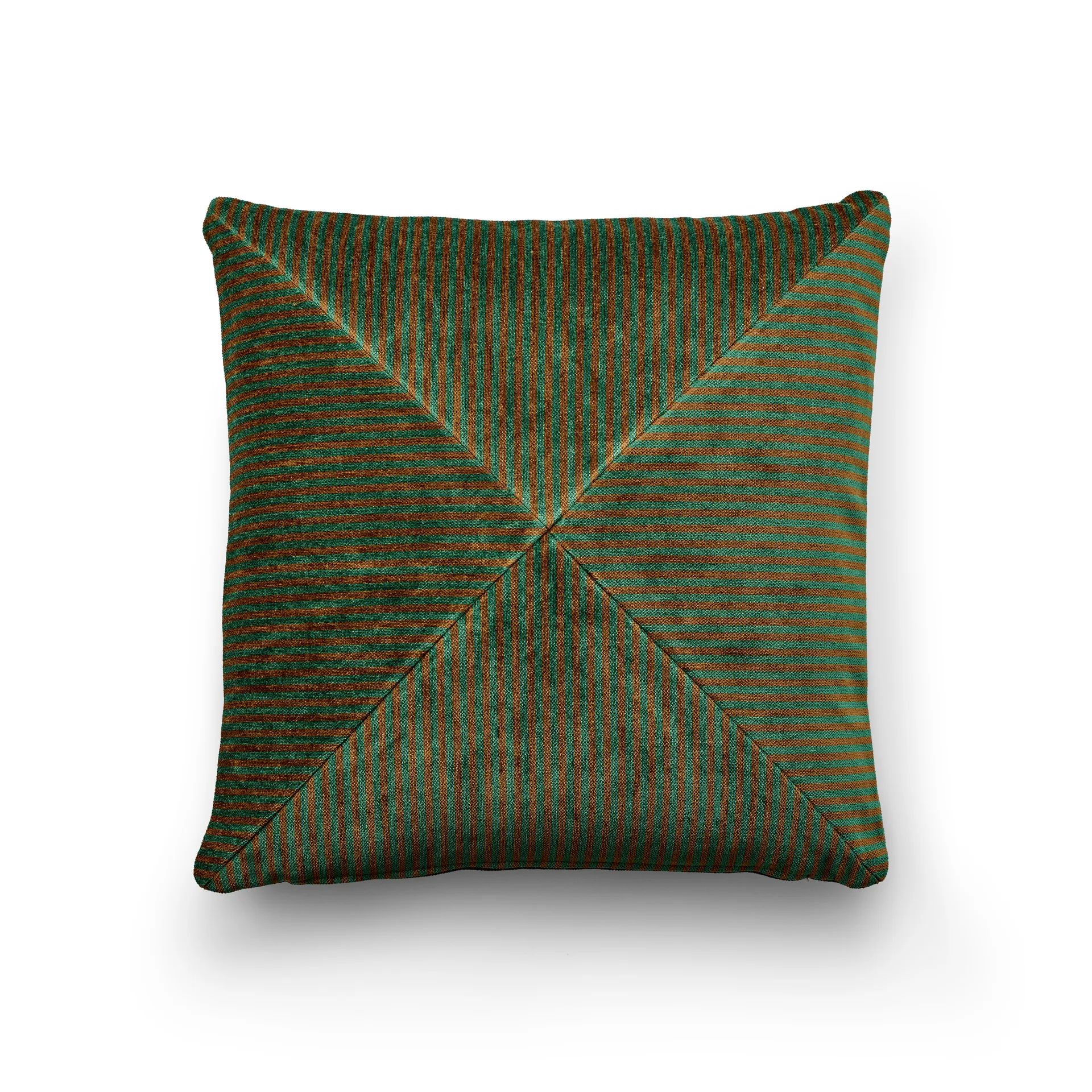 Pyjamas Design 8 Kissen 50x50 cm, Grün-braun Eilersen