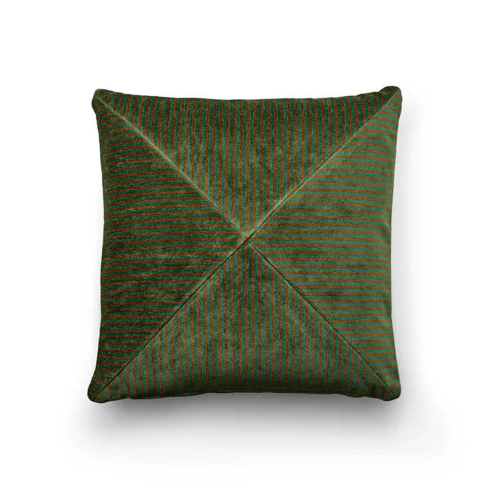 Pyjamas Design 8 Kissen 50x50 cm - Grün-braun - Eilersen