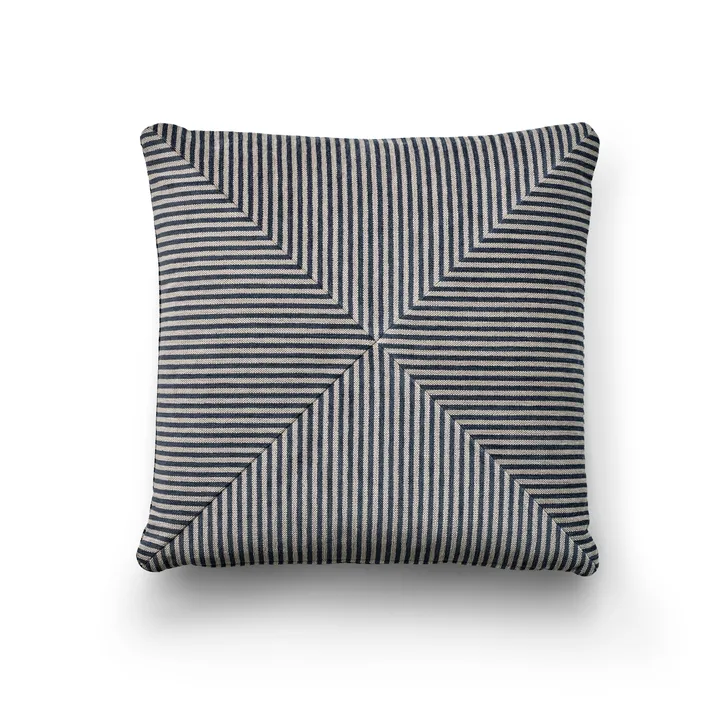 Pyjamas Design 8 Kissen 50x50 cm - Marineblau-Beige - Eilersen