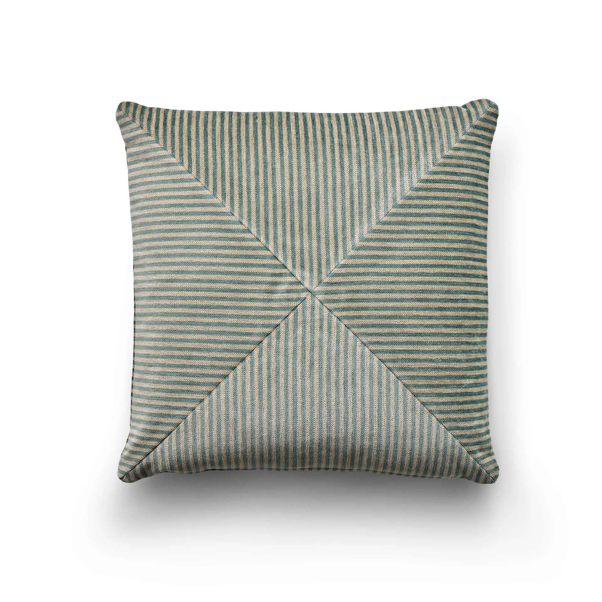 Pyjamas Design 8 Kissen 50x50 cm, Off white-türkis Eilersen