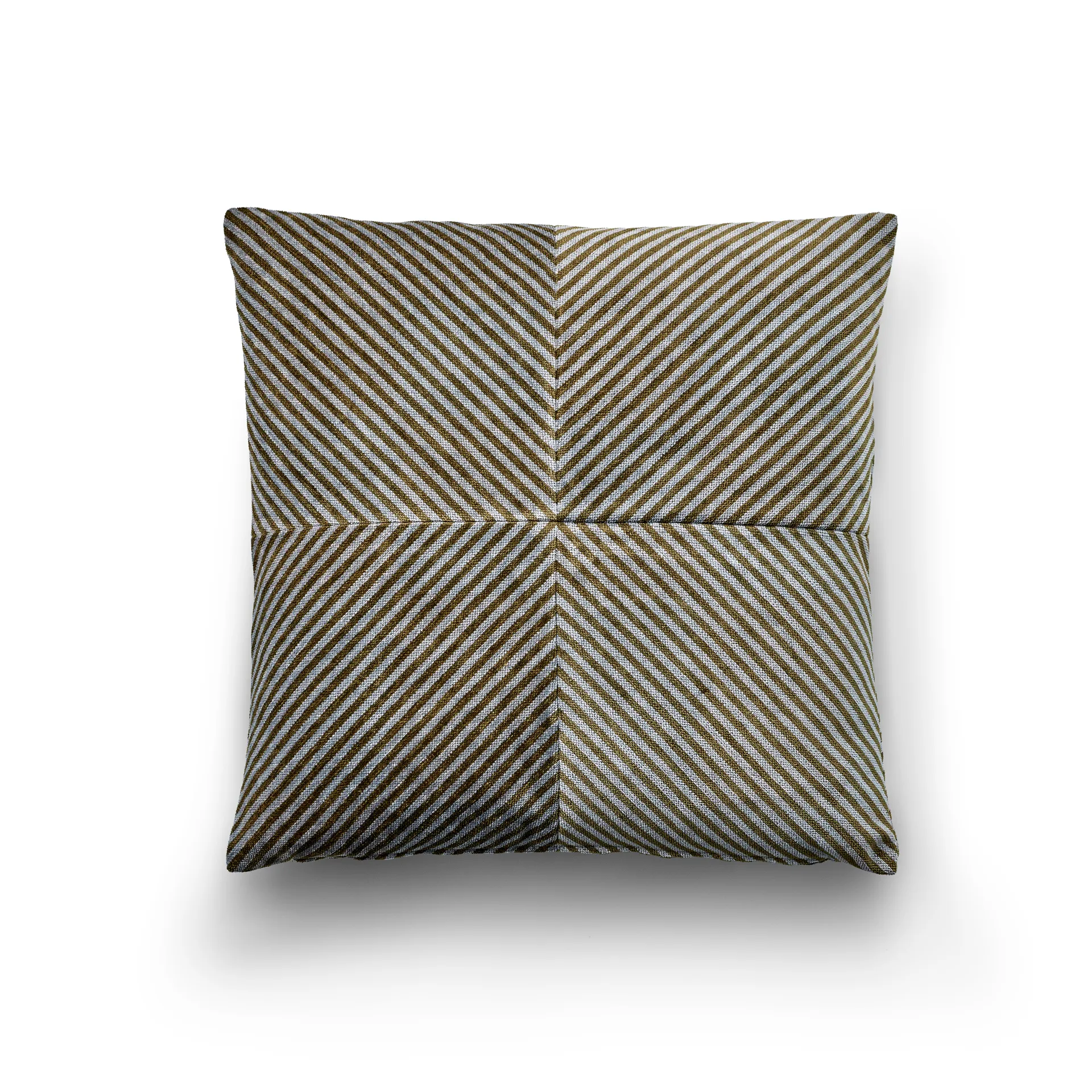 Pyjamas Design 9 Kissen 50x50 cm, Grün-Beige Eilersen