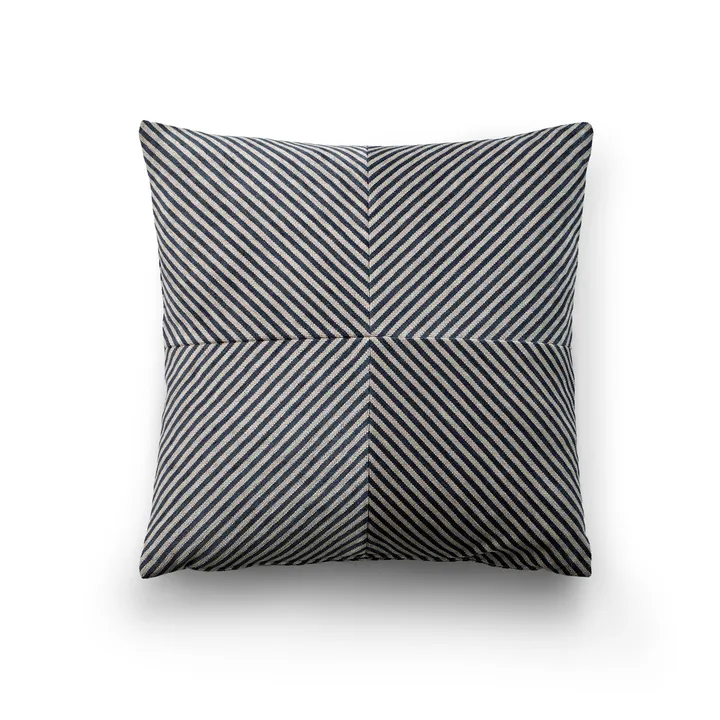 Pyjamas Design 9 Kissen 50x50 cm - Marineblau-Beige - Eilersen