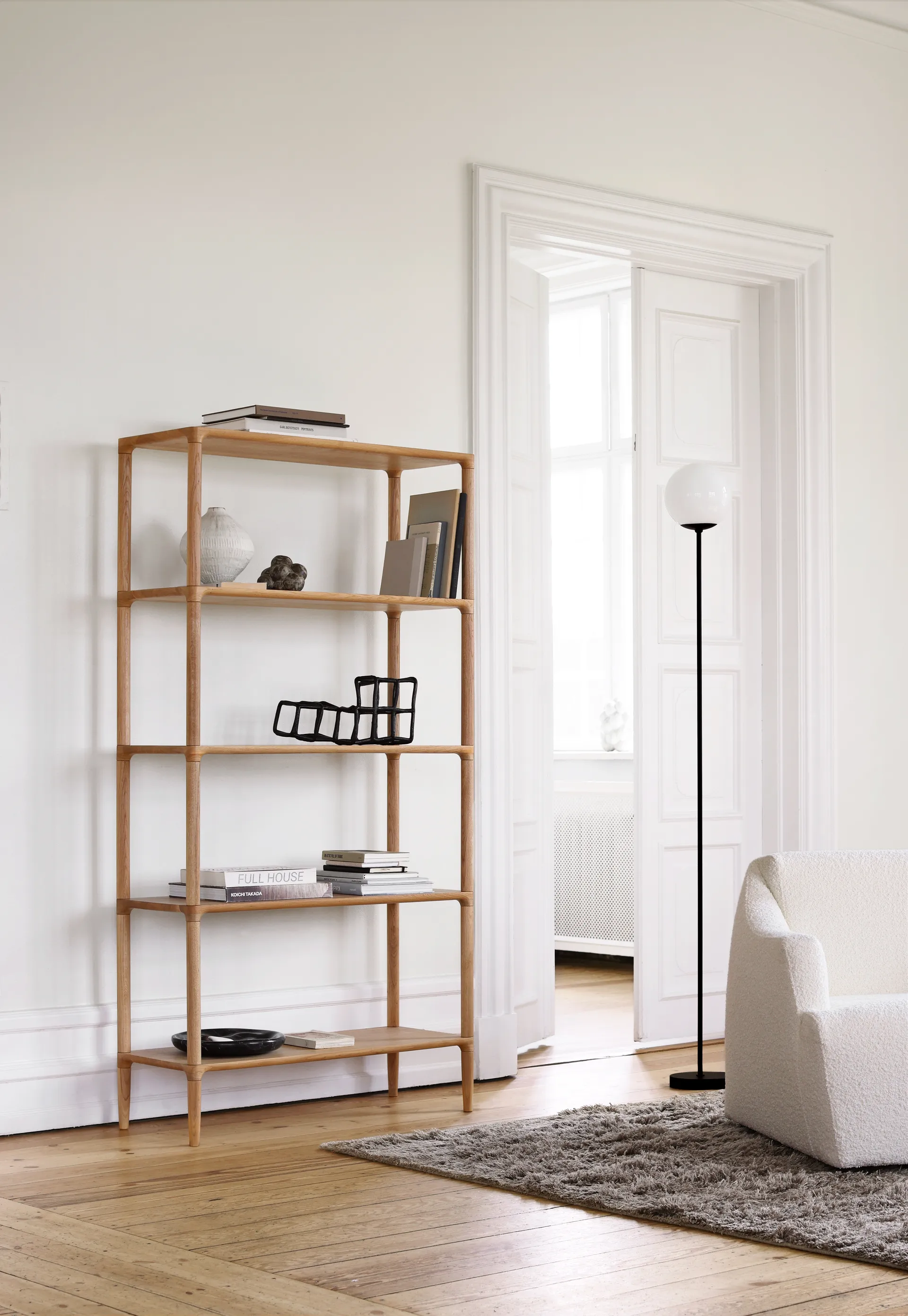 Root Tower Regal hoch, Eiche Eilersen