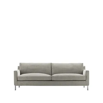 Streamline 3-sitziges Sofa 220 cm - tangent 37 Beige-Edelstahl - Eilersen