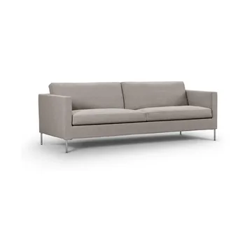 Trenton Sofa 220 cm - Ny Clay 517-Edelstahl - Eilersen