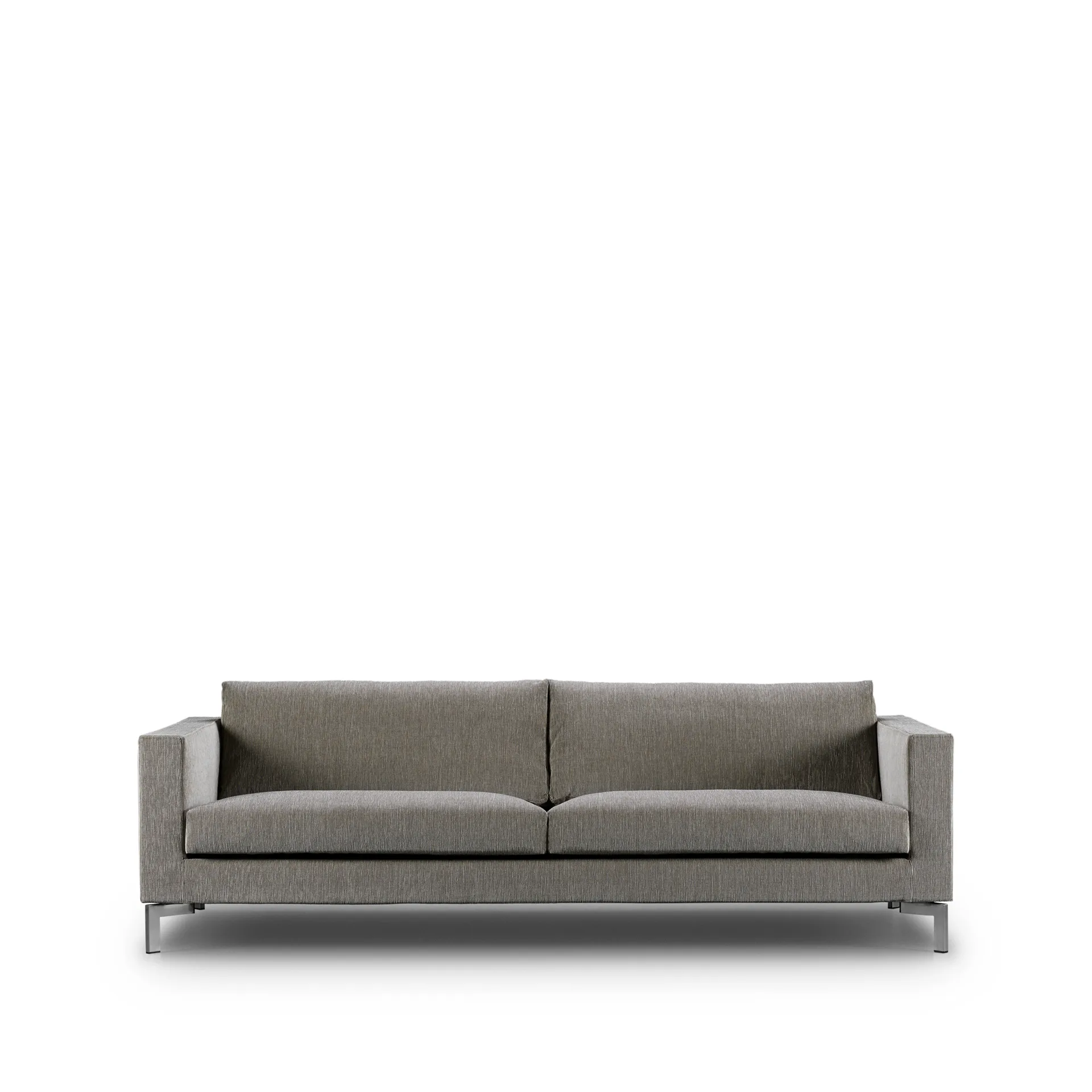 Zenith Sofa, 3-Sitzer, bakar 01 braunbeige-Stahl-240 cm Eilersen