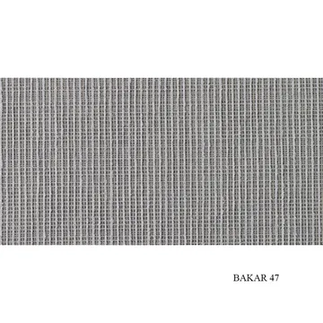 Zenith Sofa - 3-Sitzer, bakar 47 hellgrau-Stahl-220 cm - Eilersen