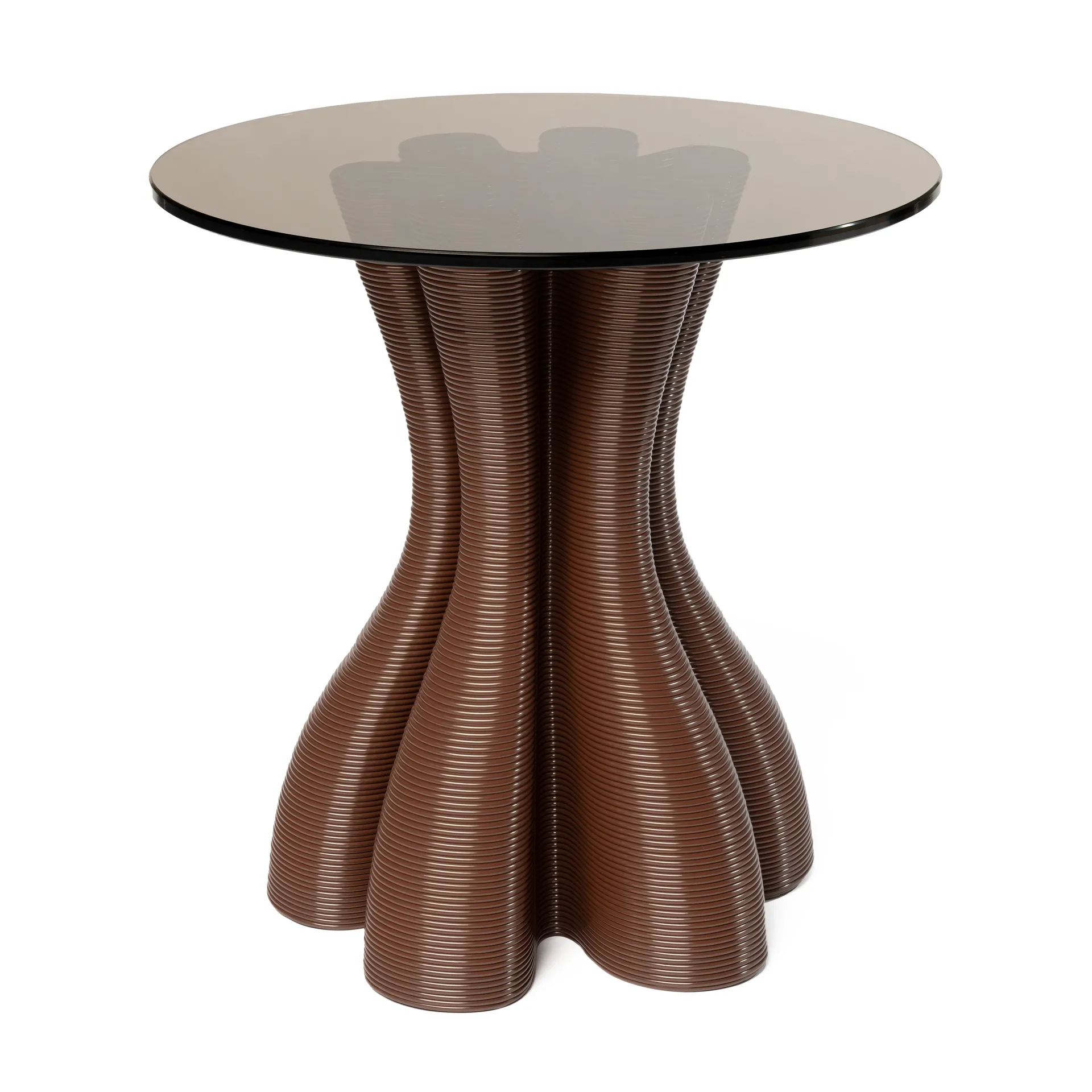 Anemone Beistelltisch Ø50 cm, Chocolate Ekbacken Studios