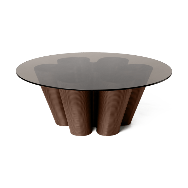 Anemone Couchtisch Ø110 cm - Chocolate - Ekbacken Studios